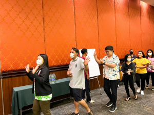 มรท. จัดอบรมหนึ่งวิสัยทัศน์ หนึ่งดวงใจ สานสัมพันธ์น้องพี่เทพสตรี สู่การพัฒนามหาวิทยาลัยที่ยั่งยืน