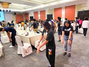 มรท. จัดอบรมหนึ่งวิสัยทัศน์ หนึ่งดวงใจ สานสัมพันธ์น้องพี่เทพสตรี สู่การพัฒนามหาวิทยาลัยที่ยั่งยืน