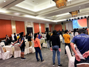 มรท. จัดอบรมหนึ่งวิสัยทัศน์ หนึ่งดวงใจ สานสัมพันธ์น้องพี่เทพสตรี สู่การพัฒนามหาวิทยาลัยที่ยั่งยืน