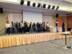 มรท. จัดอบรมหนึ่งวิสัยทัศน์ หนึ่งดวงใจ สานสัมพันธ์น้องพี่เทพสตรี สู่การพัฒนามหาวิทยาลัยที่ยั่งยืน