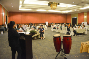 มรท. จัดอบรมหนึ่งวิสัยทัศน์ หนึ่งดวงใจ สานสัมพันธ์น้องพี่เทพสตรี สู่การพัฒนามหาวิทยาลัยที่ยั่งยืน