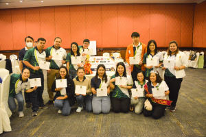 มรท. จัดอบรมหนึ่งวิสัยทัศน์ หนึ่งดวงใจ สานสัมพันธ์น้องพี่เทพสตรี สู่การพัฒนามหาวิทยาลัยที่ยั่งยืน