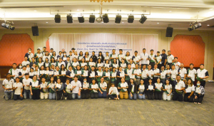 มรท. จัดอบรมหนึ่งวิสัยทัศน์ หนึ่งดวงใจ สานสัมพันธ์น้องพี่เทพสตรี สู่การพัฒนามหาวิทยาลัยที่ยั่งยืน