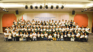 มรท. จัดอบรมหนึ่งวิสัยทัศน์ หนึ่งดวงใจ สานสัมพันธ์น้องพี่เทพสตรี สู่การพัฒนามหาวิทยาลัยที่ยั่งยืน