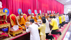 มรท. ร่วมงานฉลองพระชนมายุ 8 รอบ สมเด็จพระอริยวงศาคตญาณ สมเด็จพระสังฆราช สกลมหาสังฆปริณายก 26 มิถุนายน 2566