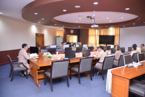 การประชุม คกก.พิจารณากลั่นกรองผู้สมควรได้รับรางวัลเพชรเทพสตรีฯ