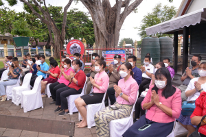 มรท. ร่วมพิธีบวงสรวงสักการะเจ้าพ่อพระกาฬเพื่อขออนุญาตบริหารจัดการปัญหาลิงลพบุรี