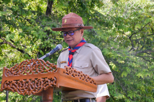 มรท. ร่วมพิธีเปิดงานชุมนุมลูกเสือจิตอาสาพระราชทาน ครั้งที่ 2 จ.ลพบุรี