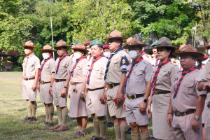 มรท. ร่วมพิธีเปิดงานชุมนุมลูกเสือจิตอาสาพระราชทาน ครั้งที่ 2 จ.ลพบุรี
