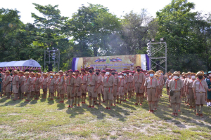 มรท. ร่วมพิธีเปิดงานชุมนุมลูกเสือจิตอาสาพระราชทาน ครั้งที่ 2 จ.ลพบุรี