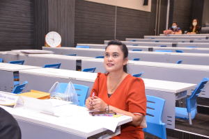 มรท. จัดแสดงวิสัยทัศน์และลงคะแนนหยั่งเสียงผู้มีสิทธิเข้ารับการสรรหาเป็น ผอ.สถาบันวิจัยฯ