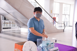 มรท. จัดแสดงวิสัยทัศน์และลงคะแนนหยั่งเสียงผู้มีสิทธิเข้ารับการสรรหาเป็น ผอ.สถาบันวิจัยฯ