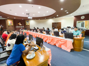 การประชุมชี้แจงการดำเนินงานโครงการพัฒนาแหล่งเรียนรู้และท่องเที่ยวชุมชน 3 บุรีฯ