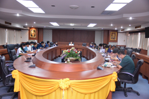 การประชุมเตรียมการจัดงานสืบสานประเพณีเข้าพรรษาฯ