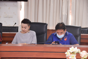 การประชุมเตรียมการจัดงานสืบสานประเพณีเข้าพรรษาฯ