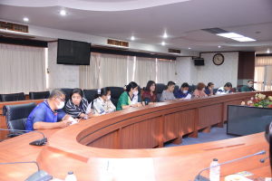 การประชุมเตรียมการจัดงานสืบสานประเพณีเข้าพรรษาฯ