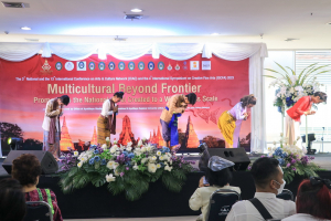 มรท. ร่วมจัดกิจกรรมภายในงานพหุวัฒนธรรมไร้พรมแดน : ส่งเสริมสู่ระดับชาติ สร้างสรรค์สู่ระดับโลก