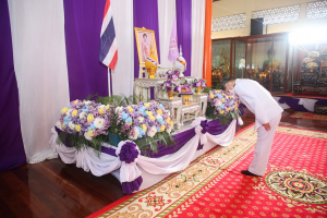 มรท. ร่วมพิธีวันคล้ายวันประสูติ พระเจ้าวรวงศ์เธอ พระองค์เจ้าโสมสวลี กรมหมื่นสุทธนารีนาถ