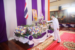 มรท. ร่วมพิธีวันคล้ายวันประสูติ พระเจ้าวรวงศ์เธอ พระองค์เจ้าโสมสวลี กรมหมื่นสุทธนารีนาถ