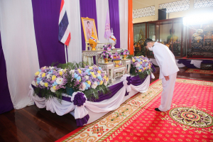 มรท. ร่วมพิธีวันคล้ายวันประสูติ พระเจ้าวรวงศ์เธอ พระองค์เจ้าโสมสวลี กรมหมื่นสุทธนารีนาถ
