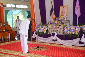 มรท. ร่วมพิธีวันคล้ายวันประสูติ พระเจ้าวรวงศ์เธอ พระองค์เจ้าโสมสวลี กรมหมื่นสุทธนารีนาถ