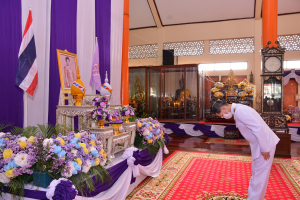 มรท. ร่วมพิธีวันคล้ายวันประสูติ พระเจ้าวรวงศ์เธอ พระองค์เจ้าโสมสวลี กรมหมื่นสุทธนารีนาถ