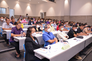 การประชุมเวทีบูรณาการแผนยุทธศาสตร์ขบวนองค์กรชุมชนกับหน่วยงานภาคีพัฒนาจังหวัดลพบุรี