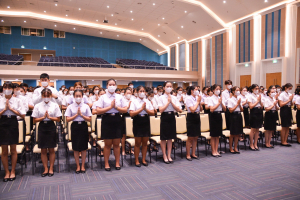 คณะวิทยาการจัดการ จัดพิธีไหว้ครู ประจำปีการศึกษา 2566