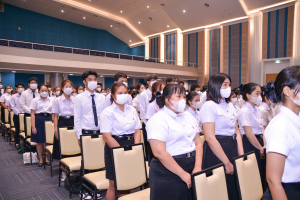 คณะวิทยาการจัดการ จัดพิธีไหว้ครู ประจำปีการศึกษา 2566