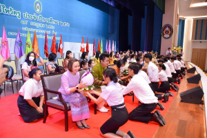 คณะวิทยาการจัดการ จัดพิธีไหว้ครู ประจำปีการศึกษา 2566