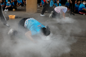 คณะครุศาสตร์จัดการแข่งขันกีฬาพื้นบ้าน สานสัมพันธ์น้องพี่ฯ