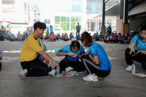 คณะครุศาสตร์จัดการแข่งขันกีฬาพื้นบ้าน สานสัมพันธ์น้องพี่ฯ