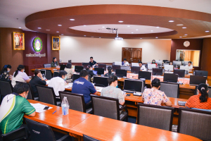 การประชุมจัดสรรงบประมาณสำหรับหน่วยงานสนับสนุนการผลิตบัณฑิตฯ