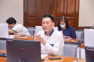 การประชุมจัดสรรงบประมาณสำหรับหน่วยงานสนับสนุนการผลิตบัณฑิตฯ