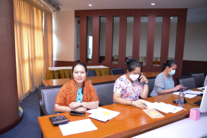 การประชุมจัดสรรงบประมาณสำหรับหน่วยงานสนับสนุนการผลิตบัณฑิตฯ