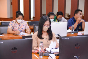 การประชุมจัดสรรงบประมาณสำหรับหน่วยงานสนับสนุนการผลิตบัณฑิตฯ