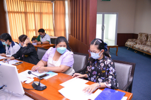 การประชุมจัดสรรงบประมาณสำหรับหน่วยงานสนับสนุนการผลิตบัณฑิตฯ