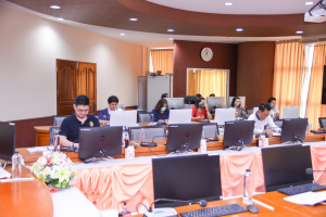 การประชุมจัดสรรงบประมาณสำหรับหน่วยงานสนับสนุนการผลิตบัณฑิตฯ