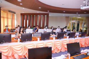 การประชุมจัดสรรงบประมาณสำหรับหน่วยงานสนับสนุนการผลิตบัณฑิตฯ