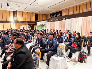 อธิการบดี มรท. นำผู้บริหาร บุคลากร และนักศึกษา ร่วมการประชุมสัมมนาสมาพันธ์นักศึกษา มหาวิทยาลัยราชภัฏทั่วประเทศ ครั้งที่ 16