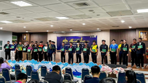 อธิการบดี มรท. นำผู้บริหาร บุคลากร และนักศึกษา ร่วมการประชุมสัมมนาสมาพันธ์นักศึกษา มหาวิทยาลัยราชภัฏทั่วประเทศ ครั้งที่ 16