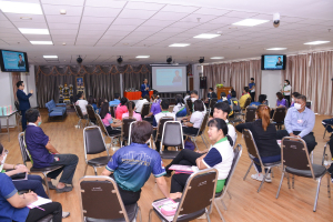 มรท. จัดโครงการมหาวิทยาลัยแห่งความสุข (How to Make TRU a Happy Workplace)