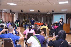 มรท. จัดโครงการมหาวิทยาลัยแห่งความสุข (How to Make TRU a Happy Workplace)