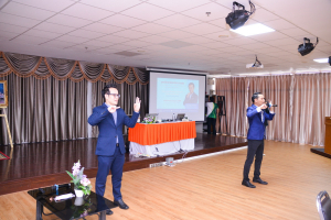 มรท. จัดโครงการมหาวิทยาลัยแห่งความสุข (How to Make TRU a Happy Workplace)