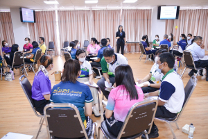 มรท. จัดโครงการมหาวิทยาลัยแห่งความสุข (How to Make TRU a Happy Workplace)