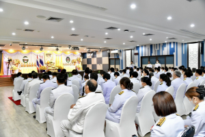 อธิการบดี ผู้บริหาร และบุคลากร มรท. ร่วมกิจกรรมเฉลิมพระเกียรติและถวายพระพรชัยมงคลพระบาทสมเด็จพระเจ้าอยู่หัว และร่วมการประชุม ทปอ.มรภ. ครั้งที่ 3/66