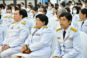 อธิการบดี ผู้บริหาร และบุคลากร มรท. ร่วมกิจกรรมเฉลิมพระเกียรติและถวายพระพรชัยมงคลพระบาทสมเด็จพระเจ้าอยู่หัว และร่วมการประชุม ทปอ.มรภ. ครั้งที่ 3/66
