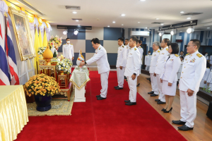อธิการบดี ผู้บริหาร และบุคลากร มรท. ร่วมกิจกรรมเฉลิมพระเกียรติและถวายพระพรชัยมงคลพระบาทสมเด็จพระเจ้าอยู่หัว และร่วมการประชุม ทปอ.มรภ. ครั้งที่ 3/66