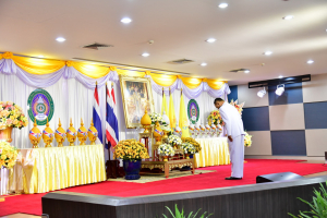 อธิการบดี ผู้บริหาร และบุคลากร มรท. ร่วมกิจกรรมเฉลิมพระเกียรติและถวายพระพรชัยมงคลพระบาทสมเด็จพระเจ้าอยู่หัว และร่วมการประชุม ทปอ.มรภ. ครั้งที่ 3/66