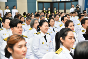 อธิการบดี ผู้บริหาร และบุคลากร มรท. ร่วมกิจกรรมเฉลิมพระเกียรติและถวายพระพรชัยมงคลพระบาทสมเด็จพระเจ้าอยู่หัว และร่วมการประชุม ทปอ.มรภ. ครั้งที่ 3/66